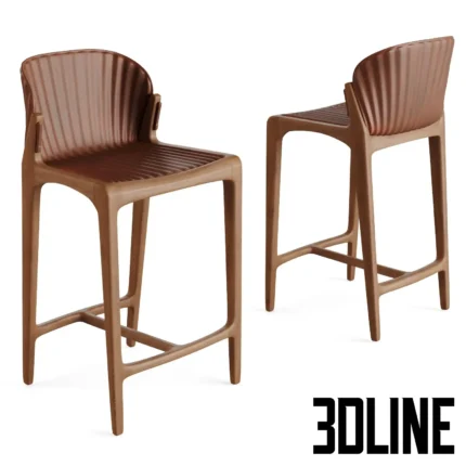 Bar stool Lusa estudbola(3dline.net)