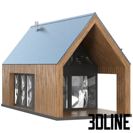 Barn house (Corona)(3dline.net)
