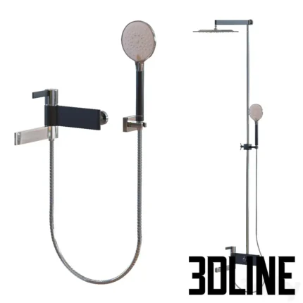 Bath ler mixer GAO G3281(3dline.net)
