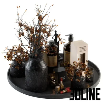 Bathroom Decor Set 07(3dline.net)