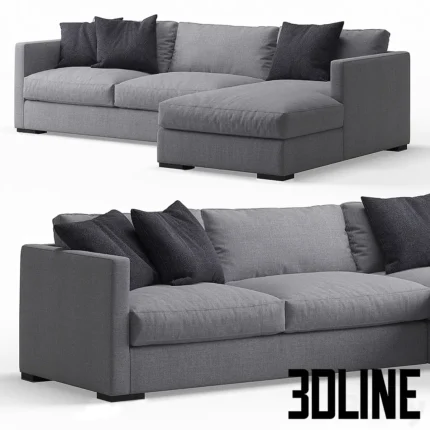 Belon Corner Sofa(3dline.net)