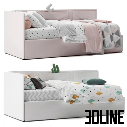 Bondo Titi Single Bed(3dline.net)