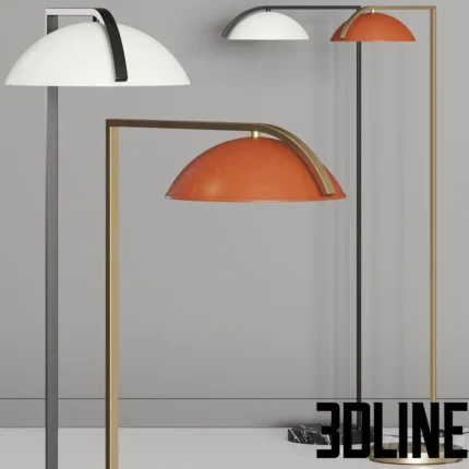 C2 Belgra Floor Lamp(3dline.net)
