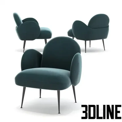 Chair Mae Bone(3dline.net)