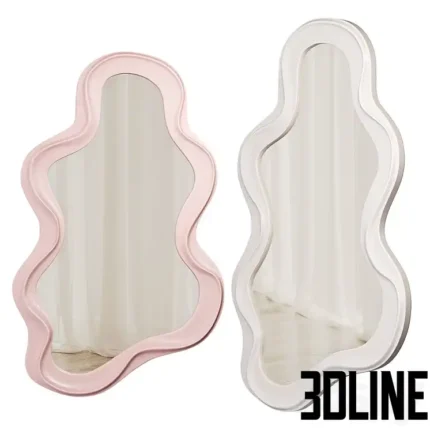 Cloud Shaped Mirror(3dline.net)