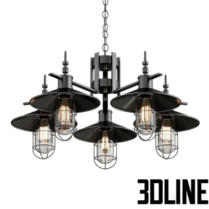 Coe chandelier(3dline.net)