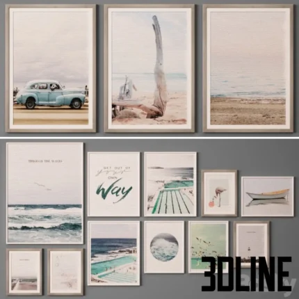 Collection of paintings 93(3dline.net)