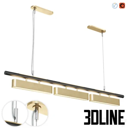 Cot pendant lamp(3dline.net)