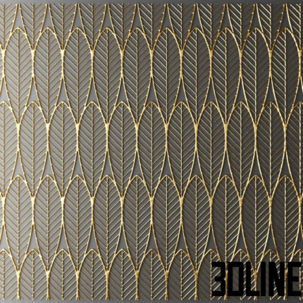 Decor for wall Panel 3D(3dline.net)