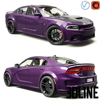 Dodge Charger SRT Hellcat Redeye 2021(3dline.net)