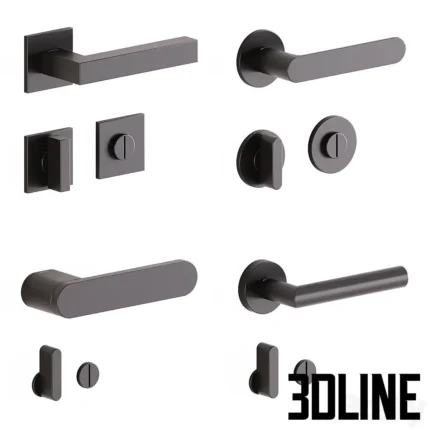 Door handles Oliri set 1(3dline.net)