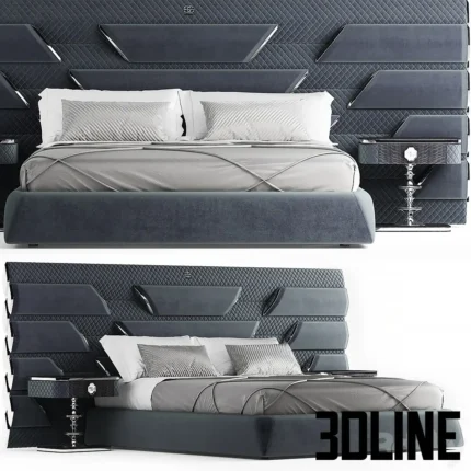 Elve luxury bed(3dline.net)