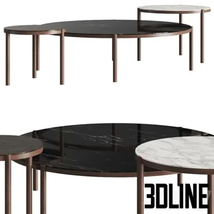 Flexm Guav Coffee Tables(3dline.net)