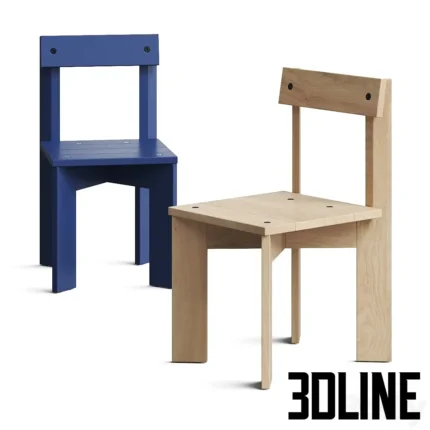 Fm Living Ark Kids Chair(3dline.net)