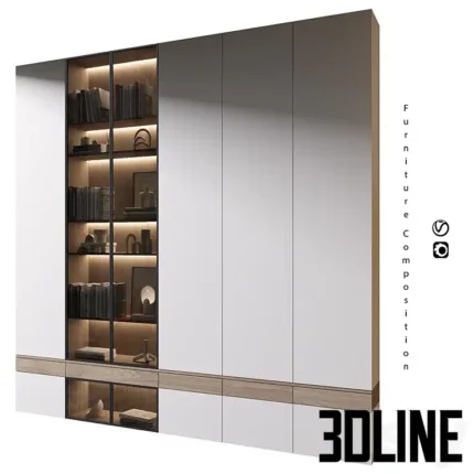 Furniture Composition 556(3dline.net)