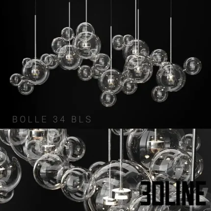 Gioo Coes Boe 34 Bubble 2 CLEAR SILVER(3dline.net)