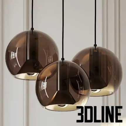 Gloe Smoked Glass(3dline.net)