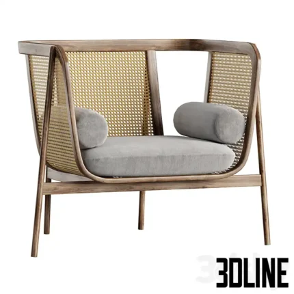 Hm Cae Lounge Chair(3dline.net)