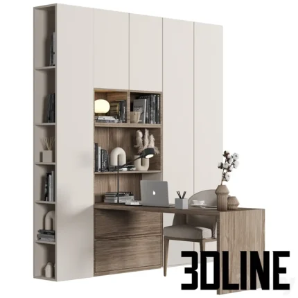 Home Office Office Furniture 029(3dline.net)