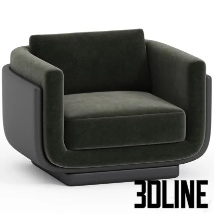 ISU ARMCHAIR(3dline.net)
