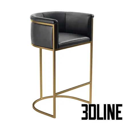 Indurest Enire Bar Stool(3dline.net)