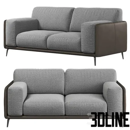 Italian modlar sofa Krs from Die Itlia(3dline.net)