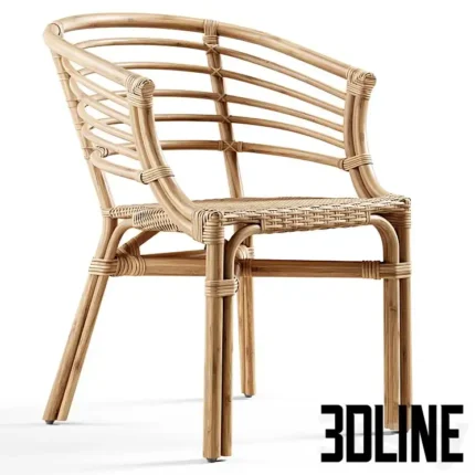 Ke Home The Natural Dei chair(3dline.net)