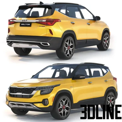 Kia Seltos SX 2022(3dline.net)
