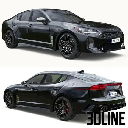Kia Stinger 2021(3dline.net)