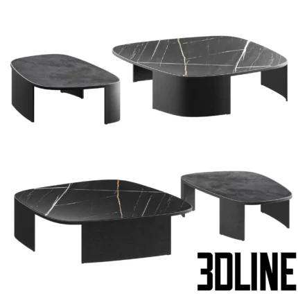 Koshi Coffee Table(3dline.net)