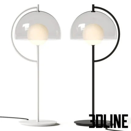 Ligne Roset Hood Table Lamp(3dline.net)