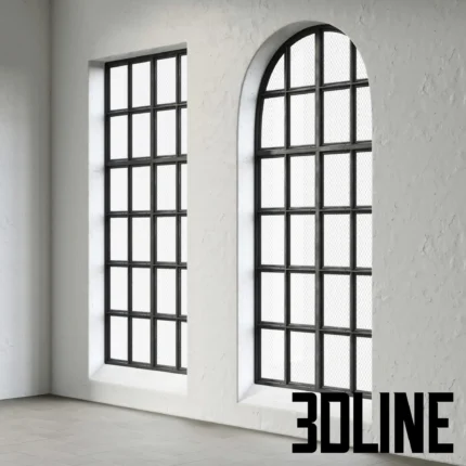 Loft windows(3dline.net)