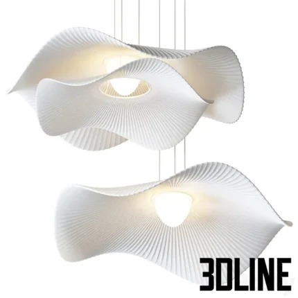 Ls Leaf Pendant Light(3dline.net)