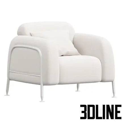 Mea Armchair Masspions Chri Mtin(3dline.net)