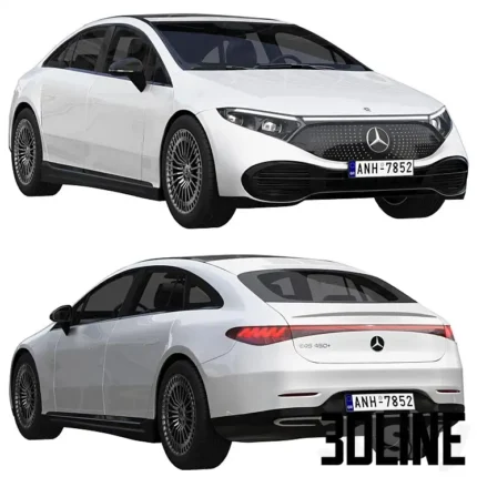 Mercedes-Benz EQS 2022(3dline.net)