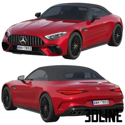 Mercedes Benz SL 63 AMG(3dline.net)