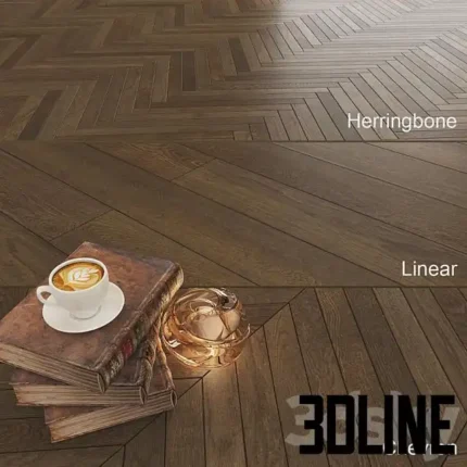 Parquet Karia Oak(3dline.net)