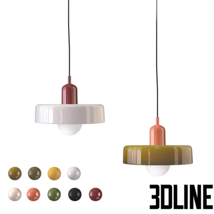 Pendant lamp VEU by Roti(3dline.net)