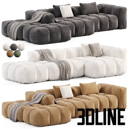Pixel sofa Saa Italia(3dline.net)