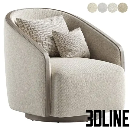 Pryr Sivel Acent Chair(3dline.net)