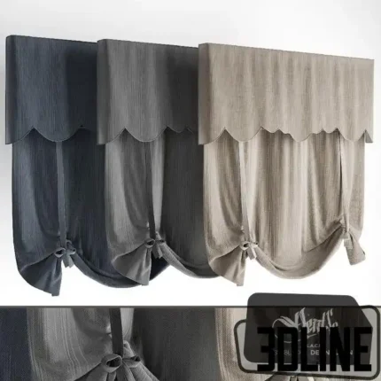 Roman blinds 20(3dline.net)