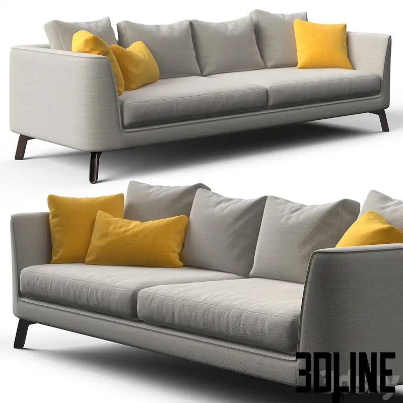 Sofa Mcqen Sofa 401LA large(3dline.net)