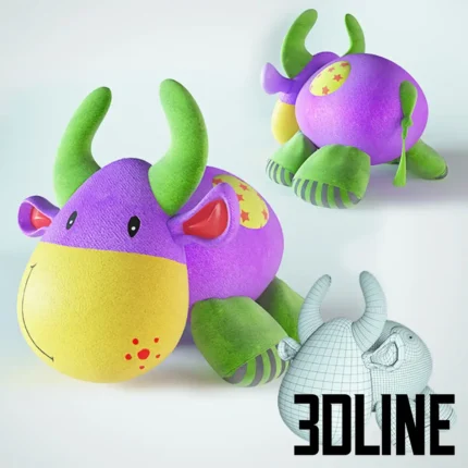 Toy Cow(3dline.net)