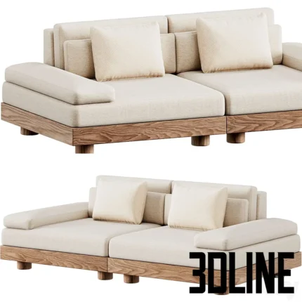 Trro Modular Sofa(3dline.net)