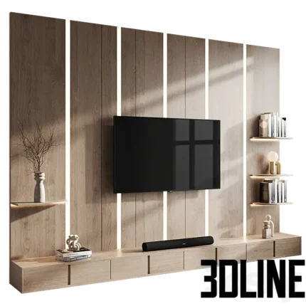 Tv Wall 055(3dline.net)