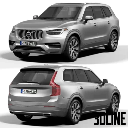 Volvo XC90 2022(3dline.net)