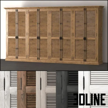 Walk in wardrobe eigt door SHUR DRE3dline.net)