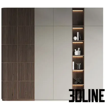 Wardrobe Toipan(3dline.net)