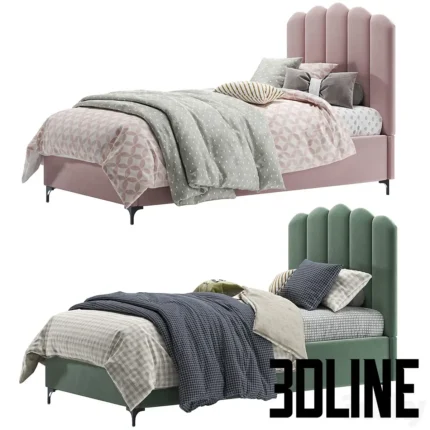 Wilw Single Bed(3dline.net)