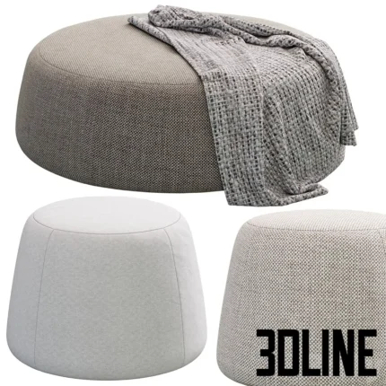 boca pouf(3dline.net)